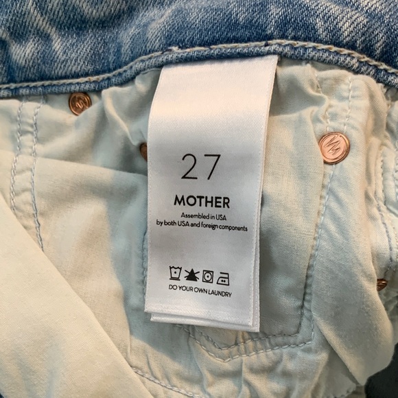 MOTHER Light Wash Flare Jeans - Picture 6 of 11
